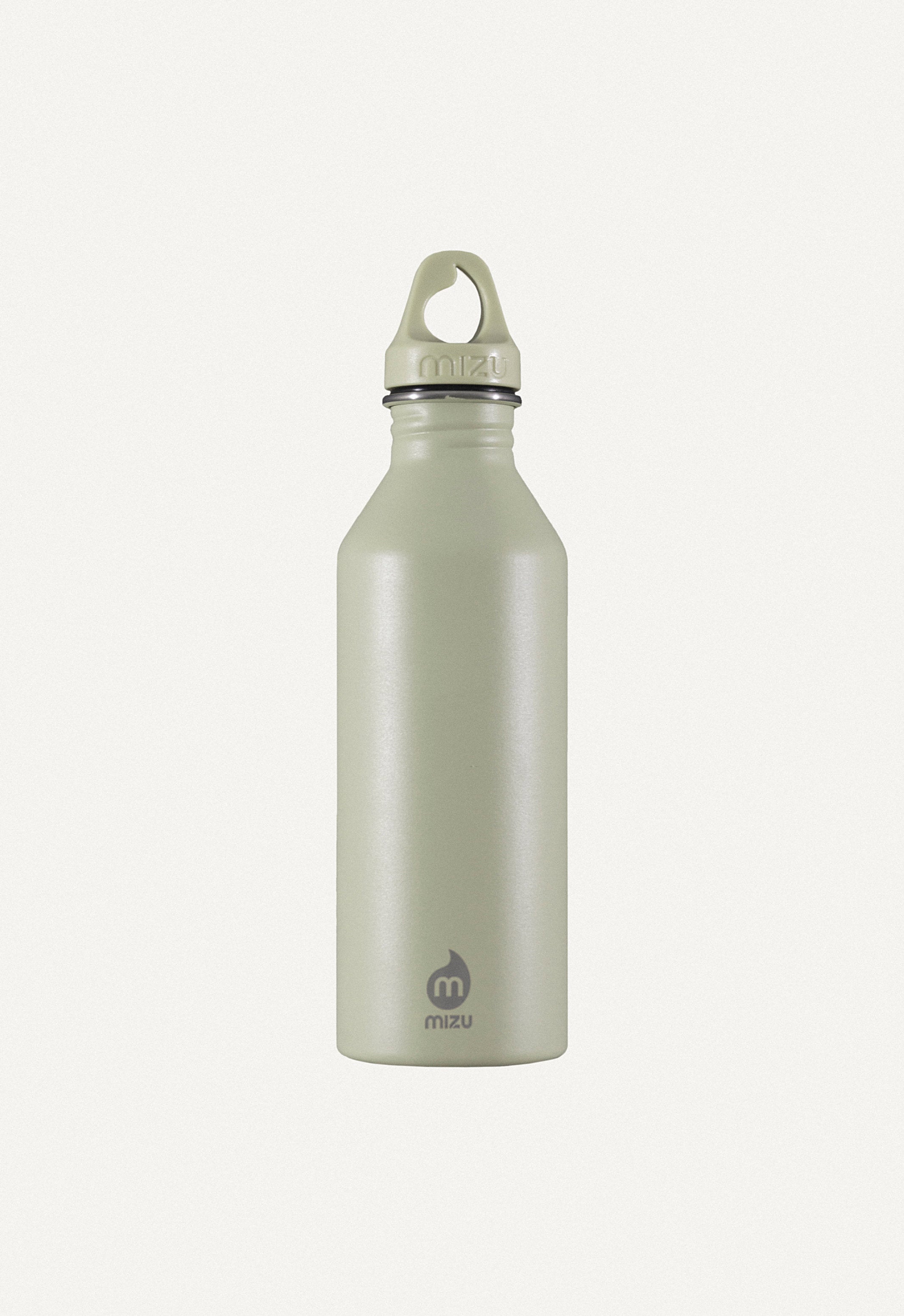Oy × Mizu, 750ml Edelstahl Trinkflasche in Salbeigrün – Oy surf
