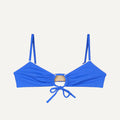 Bikini Top "Joran" in deep sea blue pique