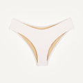 Bikini Bottom "Calima" in cream white pique