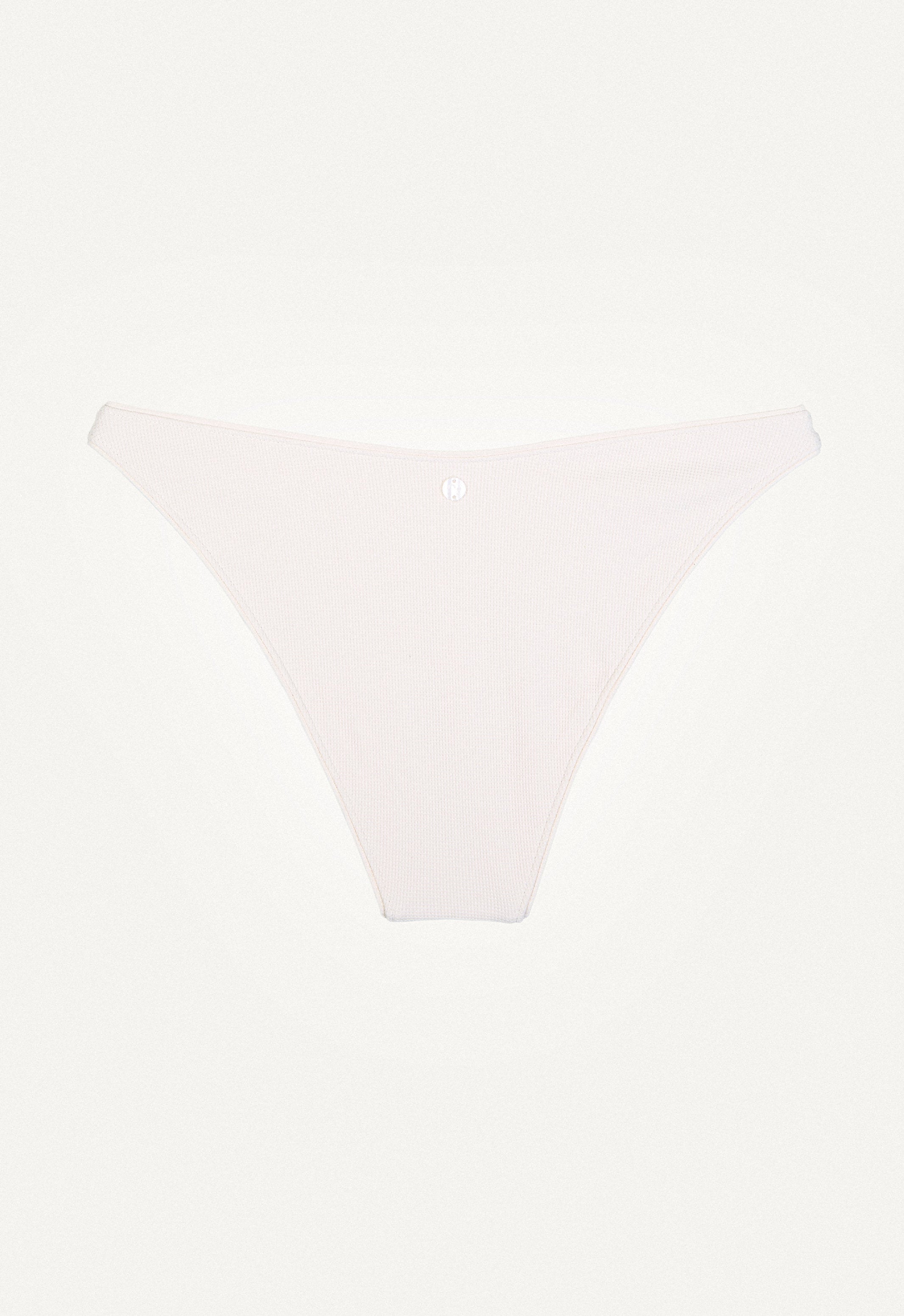 Bikini Hose „Notos“ in Cremeweiss Piqué