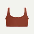 Bikini Top "Vento" in terracotta terry