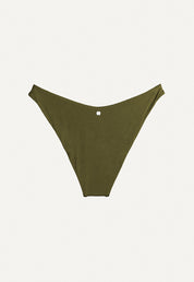 Bikini Bottom "Notos" pine green shine