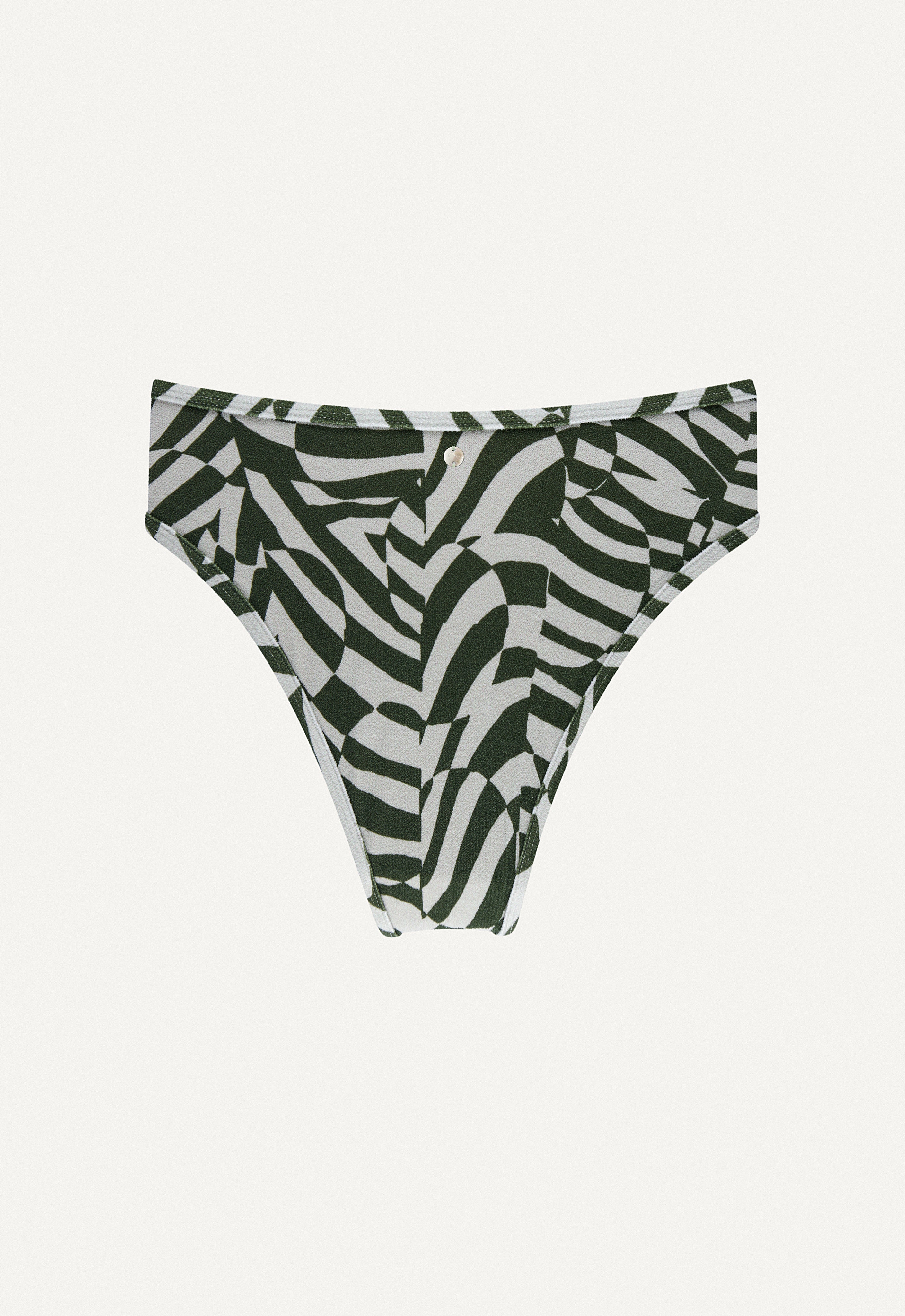 Bikini Bottom "Calima" in unreal zebra print