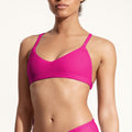 Surf Bikini Top "Dace" in magenta