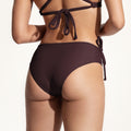 Surf Bikini Bottom "Opah" in eggplant purple