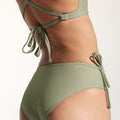 Surf Bikini Bottom "Opah" in sage green