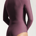 Surf Swimsuit "Orfe" in sunset purple