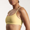Surf Bikini Top "Buri" in pale yellow