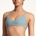 Surf Bikini Top "Dace" in ice blue