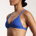Surf Bikini Top "Esox" in deep sea blue
