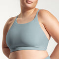 Surf Bikini Top "Goby" in ice blue