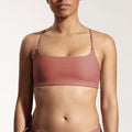 Surf Bikini Top "Buri" in clay red