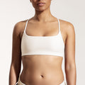 Surf Bikini Top "Buri" in creme white