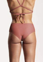 Surf Bikini Hose „Fugu“ in Lehmrot -m-b