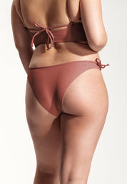 Surf Bikini Hose „Mako“ in Lehmrot