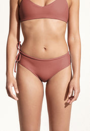 Surf Bikini Hose „Opah“ in Lehmrot