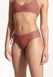 Surf Bikini Hose „Opah“ in Lehmrot