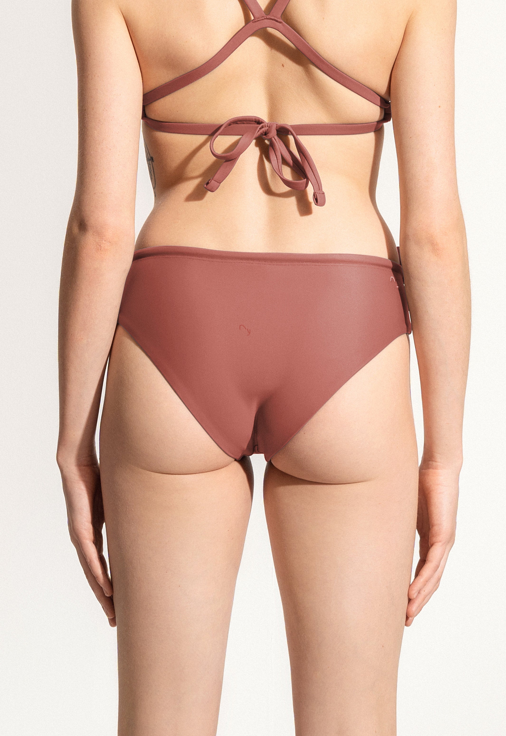 Surf Bikini Hose „Opah“ in Lehmrot