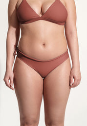 Surf Bikini Hose „Tope“ in Lehmrot