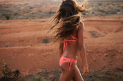Surf Bikini Oberteil „Milli“ in hot coral rot