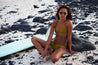 Surf Bikini Oberteil „Kassia“ in hijau TKD braun