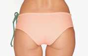 Surf Bikini Hose „Papua“ in moss grün & appeal orange