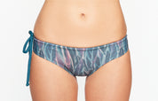 Surf Bikini Hose „Borneo“ in feather dark & jungle grün