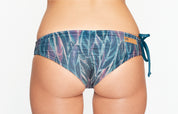 Surf Bikini Hose „Borneo“ in feather dark & jungle grün