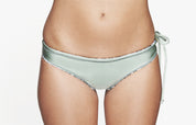 Surf Bikini Hose „Brasil“ in stone & salbei grün