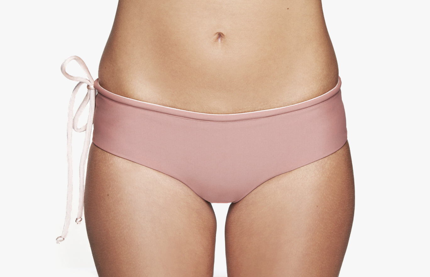 Surf Bikini Hose „Papua“ in melrose & coktail pink