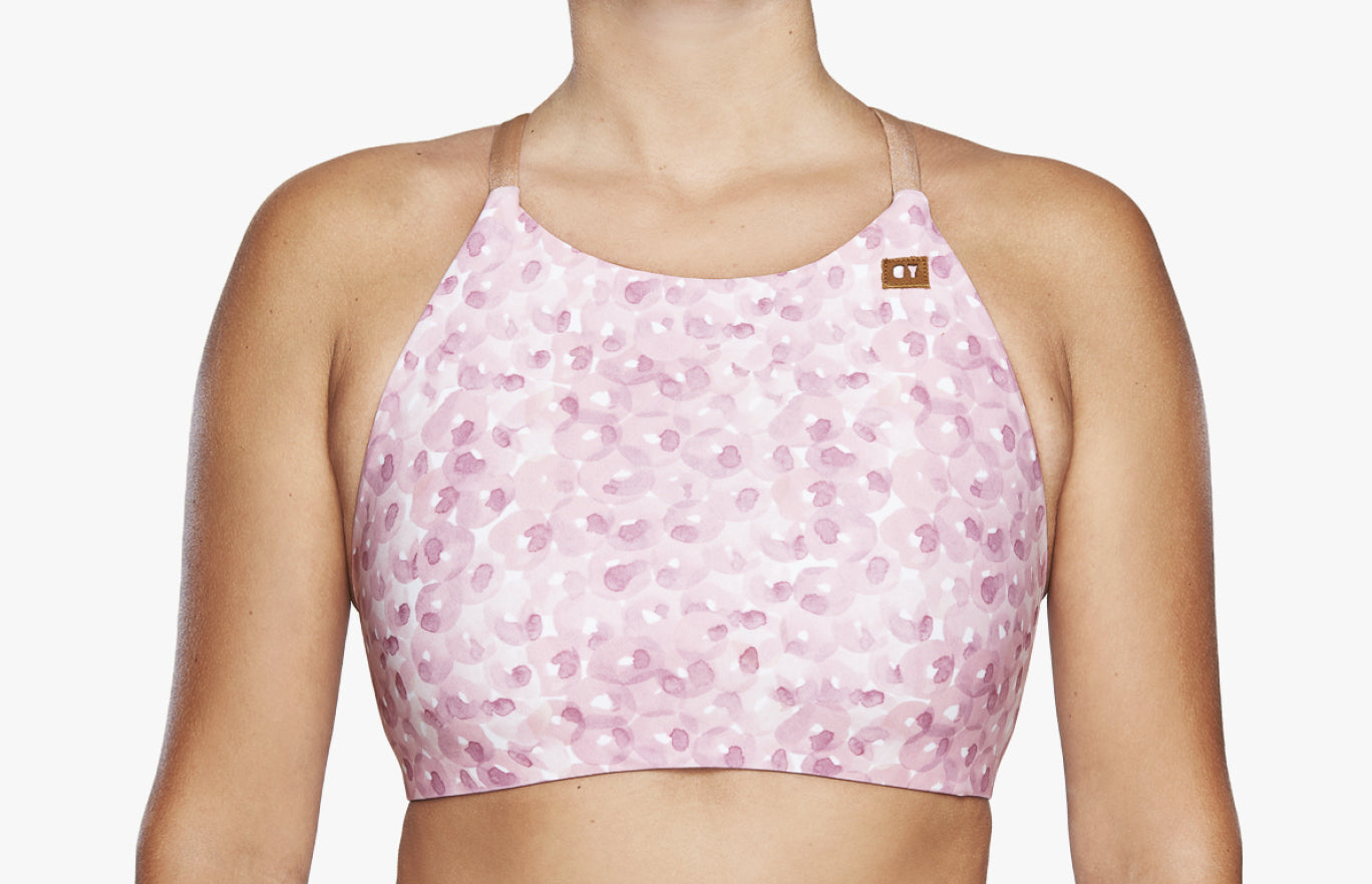 Surf Bikini Oberteil „Lou“ in blossom pink