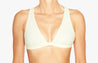 Bikini Oberteil „Rose“ in coco weiss