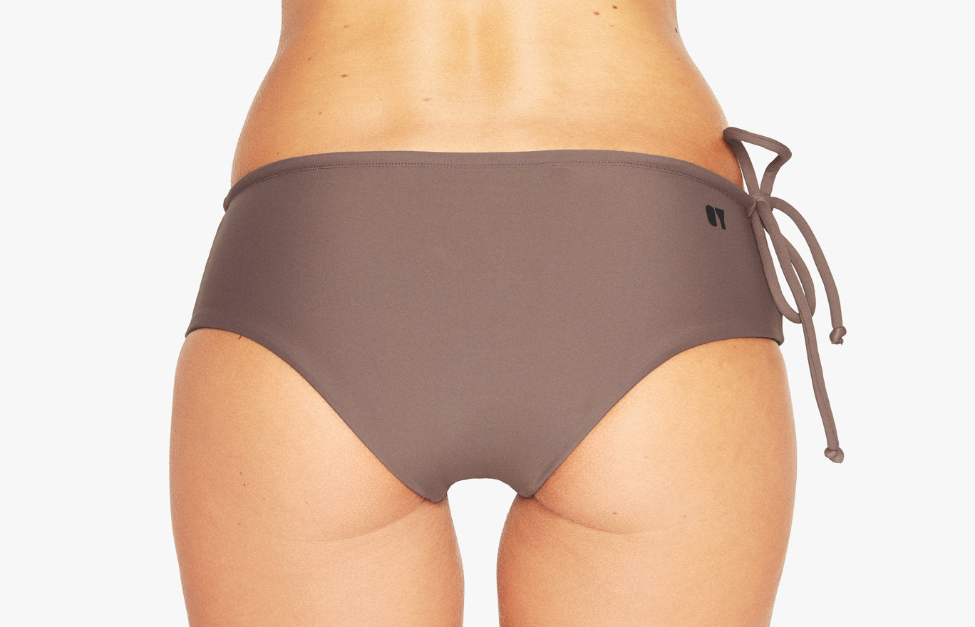 Surf Bikini Hose „Papua“ in mauve braun