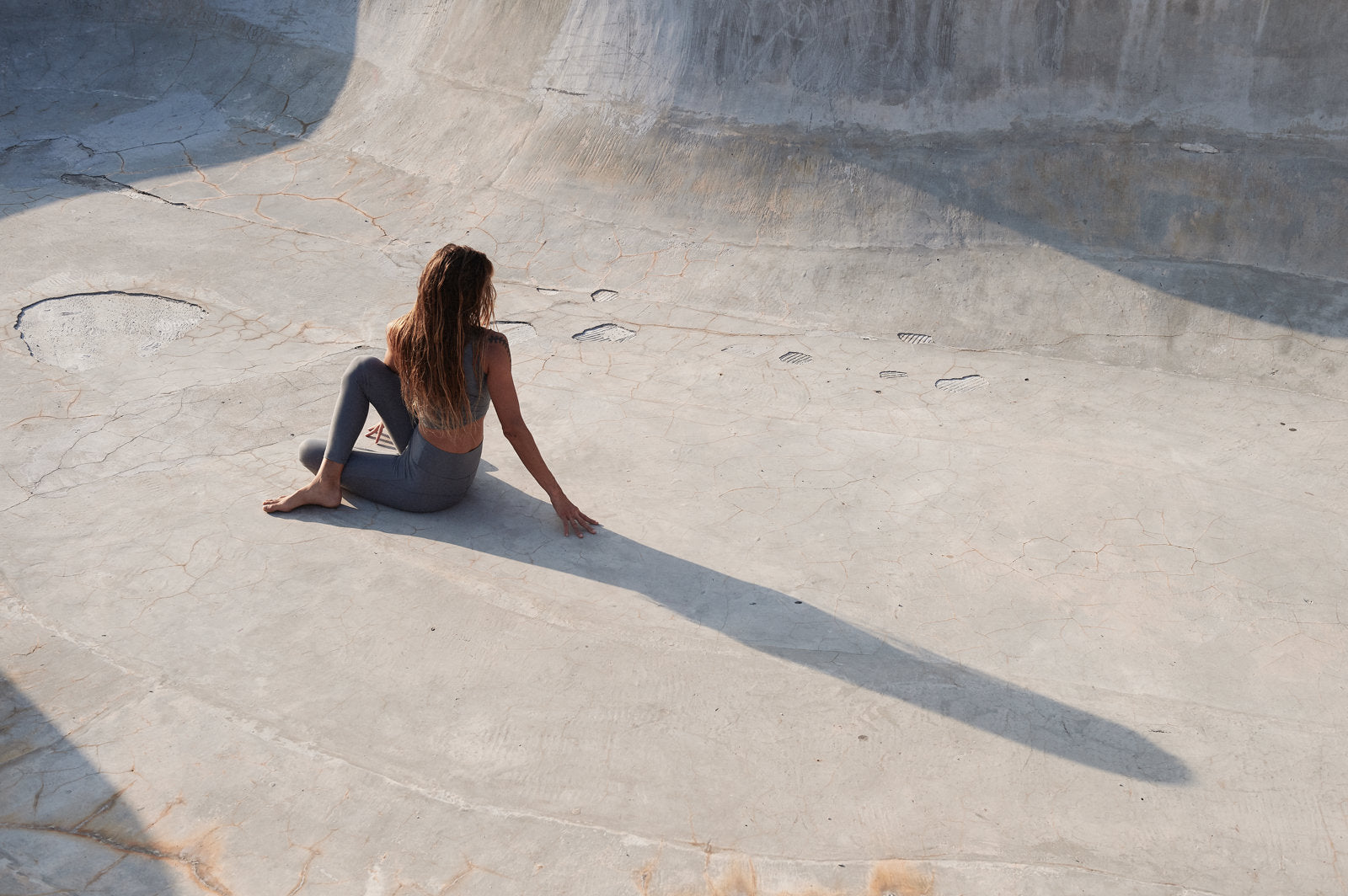 Leggings „Maui“ in cloud grau