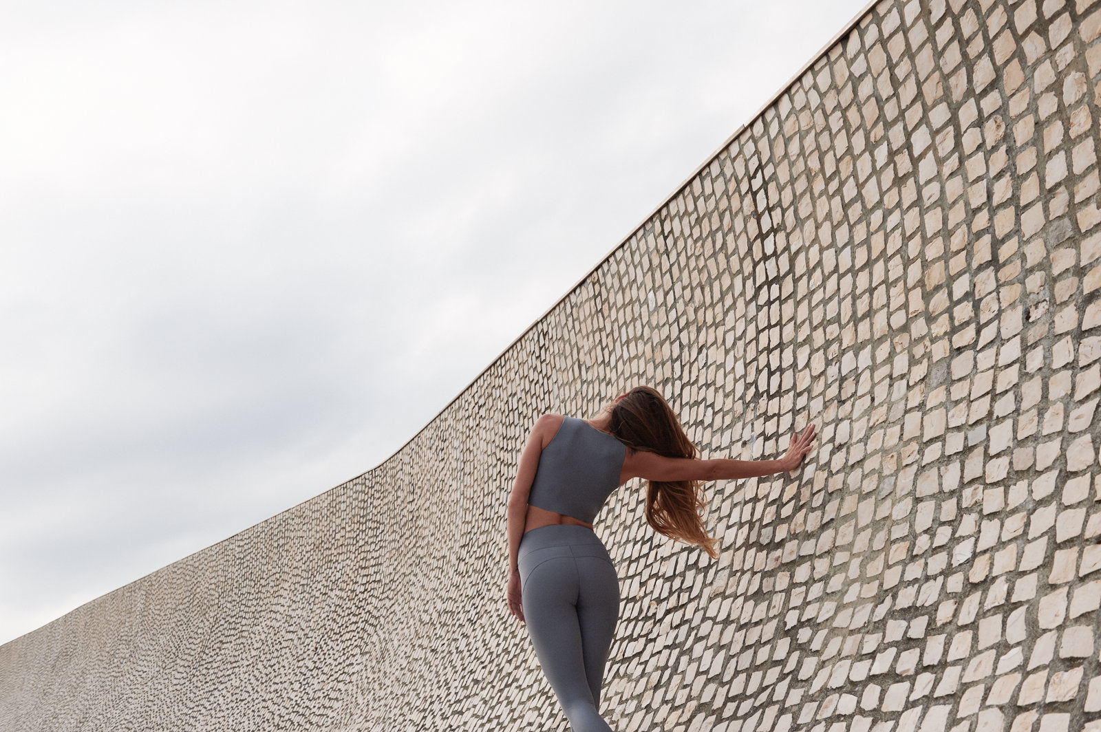 Leggings „Maui“ in cloud grau