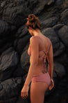 Surf Bikini Hose „Papua“ in melrose & coktail pink