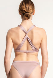 Bikini Oberteil „Rose X“ in Virginia Pink