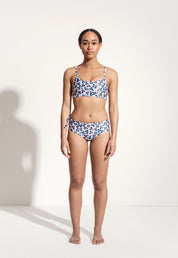 Surf Bikini Top "Xara" in wildcat print