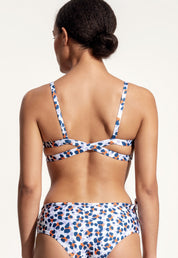 Surf Bikini Top "Xara" in wildcat print
