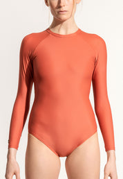 Surfanzug „Flores“ in Maroon Rot