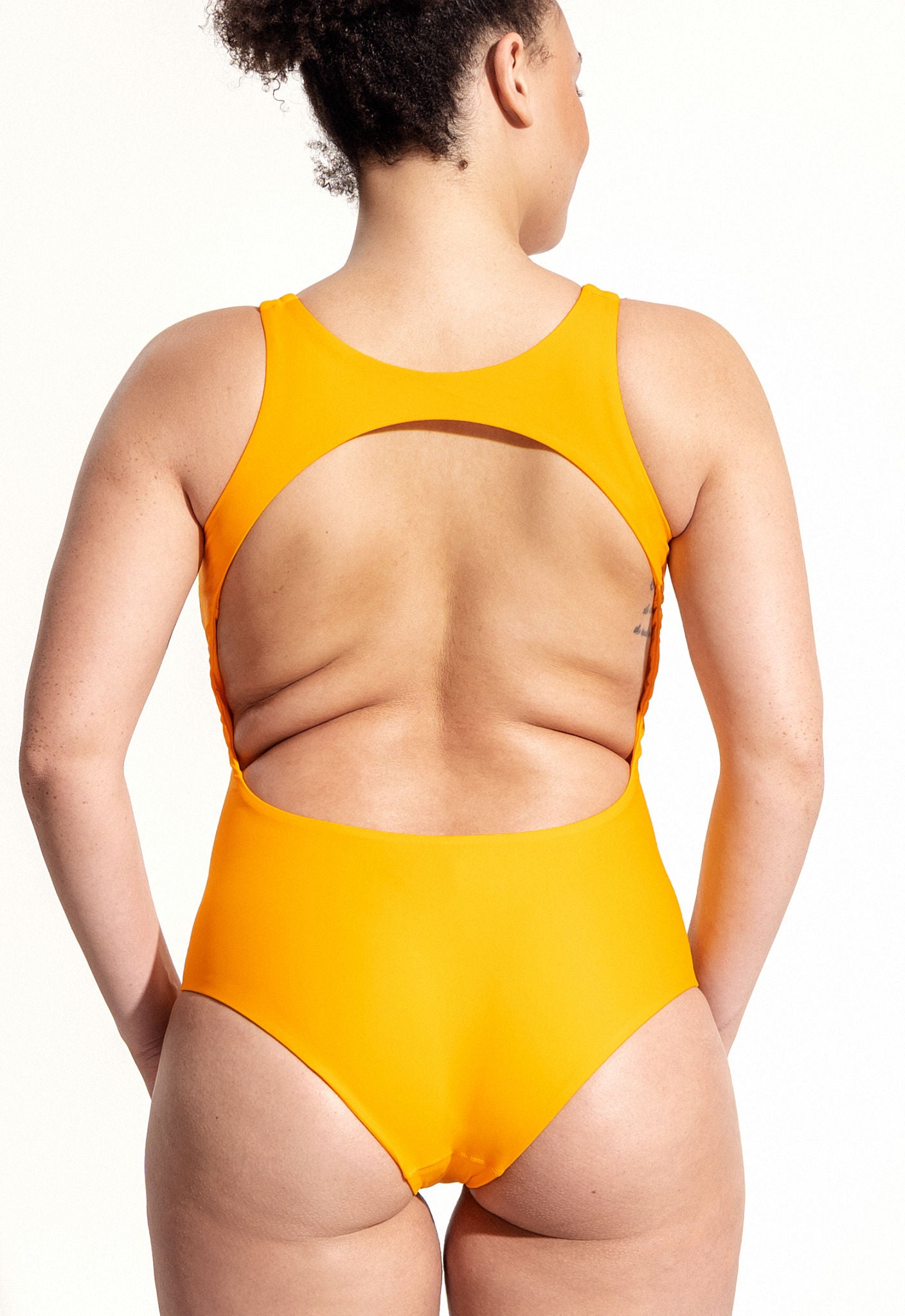 Surf Swimsuit "Anaïs" in Horizon Yellow