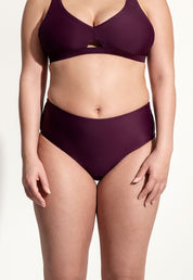 Oy Signatures Surf Bikini Hose „Fugu“ in dunkelviolett 5