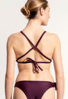 Oy Signatures Surf Bikini Oberteil „Esox“ in dunkelviolett 2