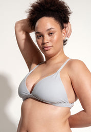 Oy Signatures Surf Bikini Oberteil „Esox“ in grau 3