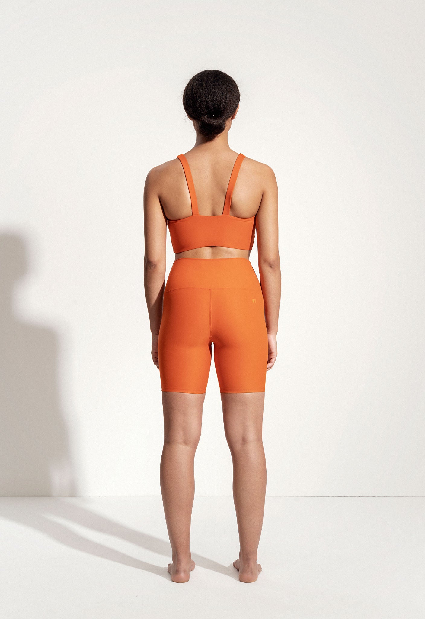 Oy Yoga Activewear 20 Leggings Capri Tangerine 01