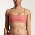 Surf Bikini Top "Buri" in rose