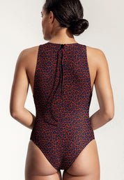 Surf Suit "Blay" in cool cat print
