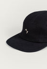 Oy Surf Accessoires 5 Panel Cap Schwarz Waffelstoff Bio Baumwolle 4